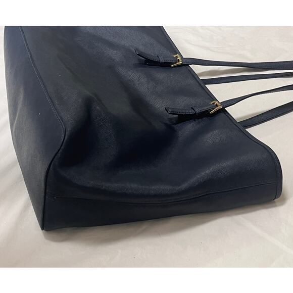 Michael Kors Handbag Multifunction Jet Set Tote Bag - Style 30S3GTVT6L Navy Blue - Picture 7 of 16